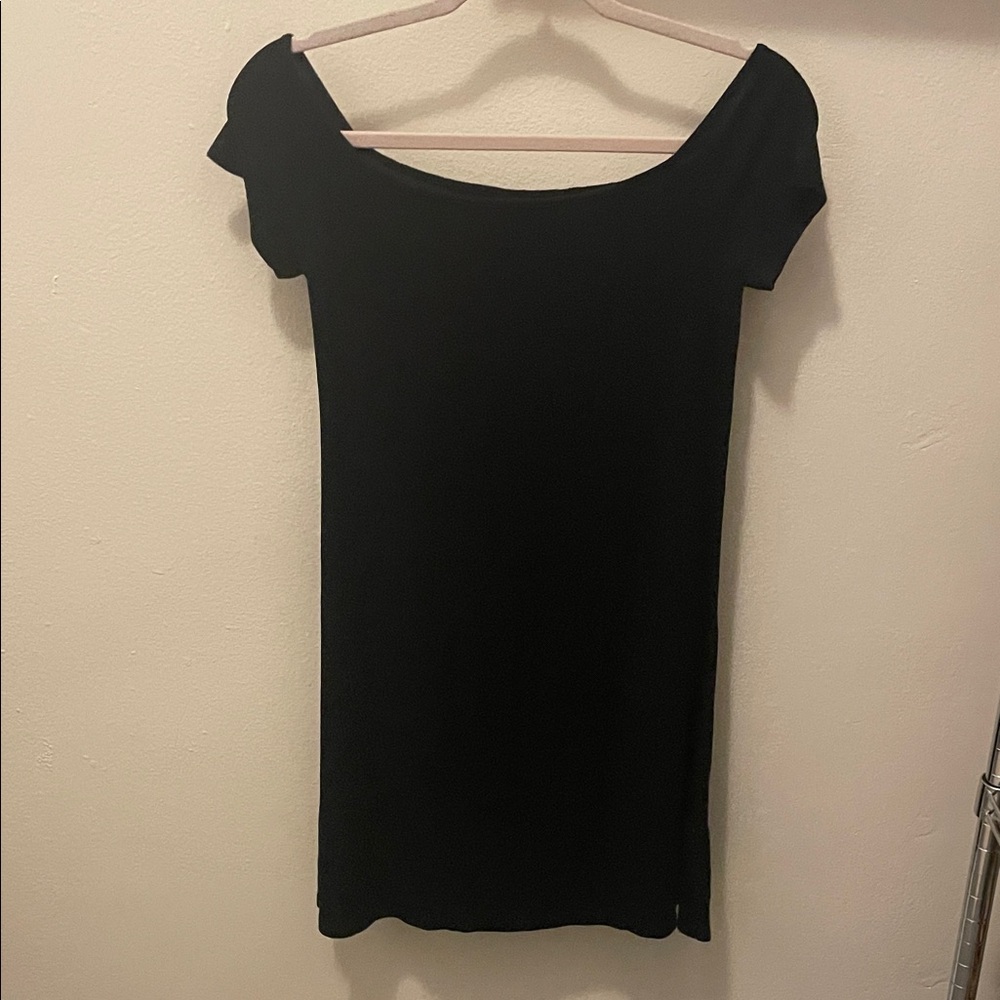 Super soft Black Off-Shoulder Dress
